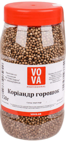 Коріандр горошок VOVA 150г